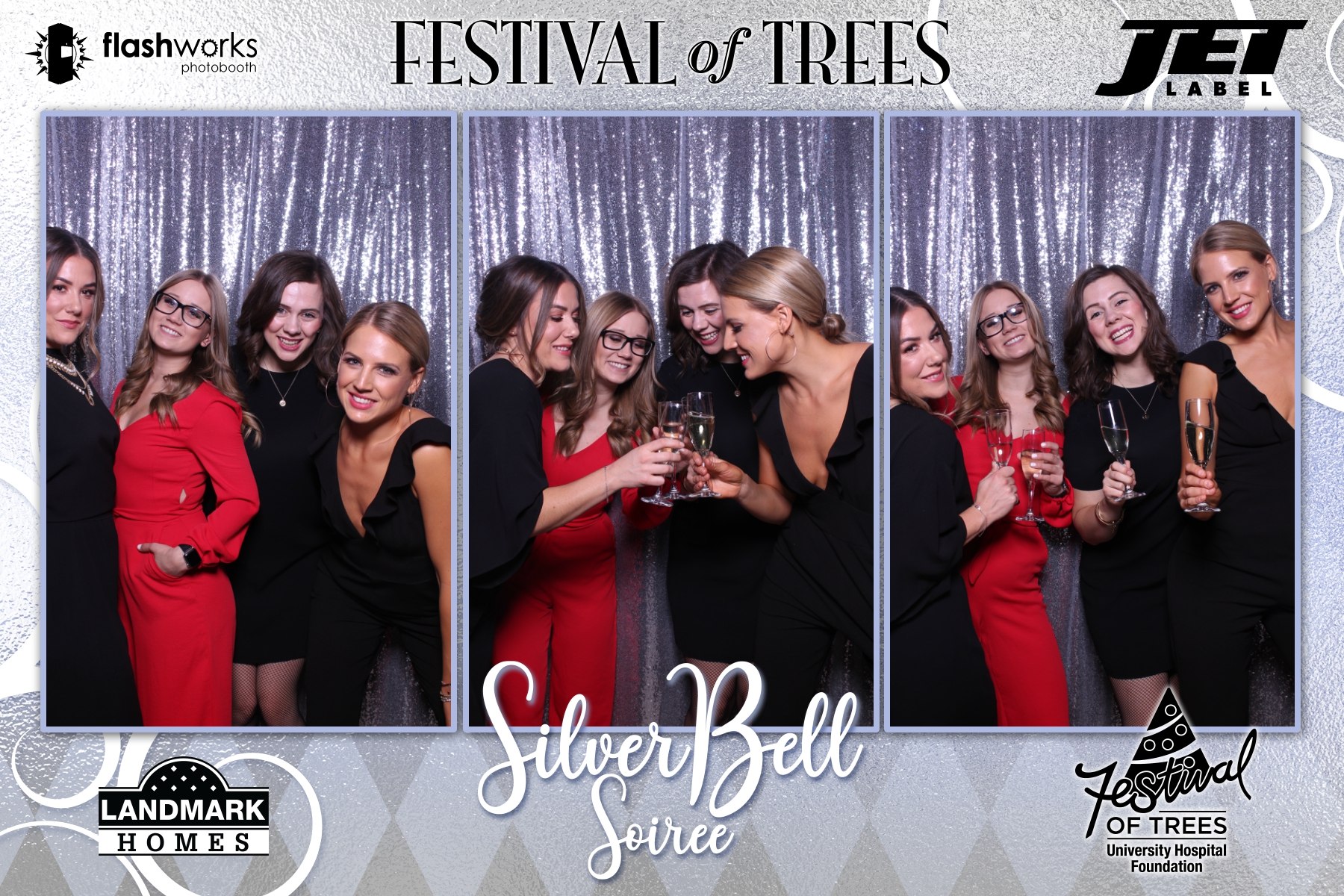 Festival of Trees Silver Bell Soiree - Photos and GIFs | View more photos from the event at gallery.flashworksphotobooth.com/u/FlashworksPhotoboothInc/Festival-of-Trees-Silver-Bell-Soiree-Photos-and-GIFs